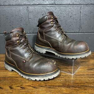 Red Wing 4215 DynaForce Work Boots Men’s 10.5 E2 Steel Toe Waterproof USA EH